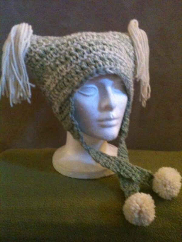 Green Horn Hat